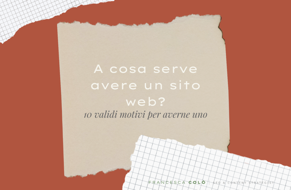 a cosa serve un sito web